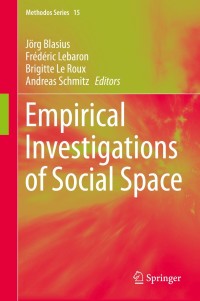 Cover image: Empirical Investigations of Social Space 9783030153861
