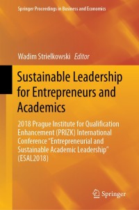 Imagen de portada: Sustainable Leadership for Entrepreneurs and Academics 9783030154943