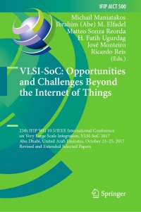 Cover image: VLSI-SoC: Opportunities and Challenges Beyond the Internet of Things 9783030156626