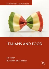Omslagafbeelding: Italians and Food 9783030156800