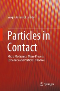 表紙画像: Particles in Contact 9783030158989