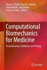 Cover image: Computational Biomechanics for Medicine 9783030159221