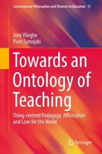 Imagen de portada: Towards an Ontology of Teaching 9783030160029