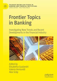 Cover image: Frontier Topics in Banking 9783030162948