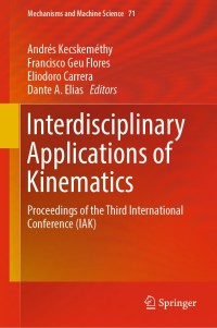 Immagine di copertina: Interdisciplinary Applications of Kinematics 9783030164225