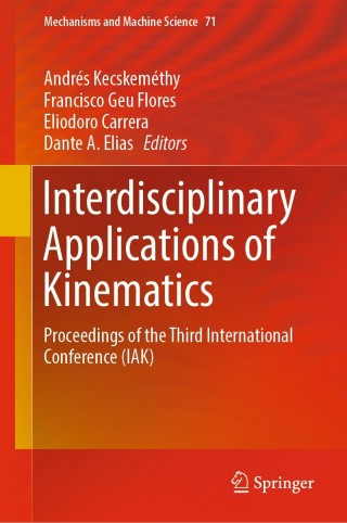 Imagen de portada: Interdisciplinary Applications of Kinematics 9783030164225