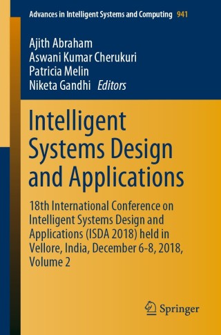 Immagine di copertina: Intelligent Systems Design and Applications 9783030166595
