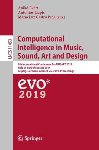 Cover image: Computational Intelligence in Music, Sound, Art and Design 9783030166663