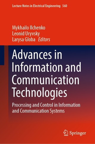 Omslagafbeelding: Advances in Information and Communication Technologies 9783030167691