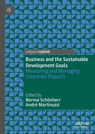 Cover image: Business and the Sustainable Development Goals 9783030168094