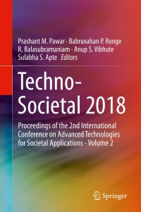 صورة الغلاف: Techno-Societal 2018 9783030169619