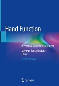 Cover image: Hand Function 2nd edition 9783030169992
