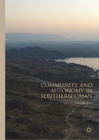 Cover image: Community and Autonomy in Southern Oman 9783030170035