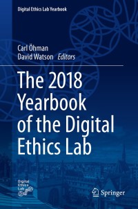 Imagen de portada: The 2018 Yearbook of the Digital Ethics Lab 9783030171513