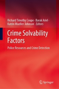 Immagine di copertina: Crime Solvability Factors 9783030171599