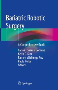 Cover image: Bariatric Robotic Surgery 9783030172220