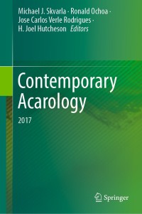 Cover image: Contemporary Acarology 9783030172640