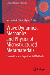 Imagen de portada: Wave Dynamics, Mechanics and Physics of Microstructured Metamaterials 9783030174699