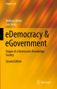 Cover image: eDemocracy & eGovernment 2nd edition 9783030175849