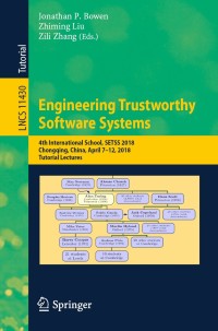 Cover image: Engineering Trustworthy Software Systems 9783030176006