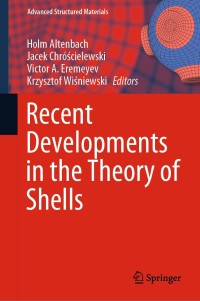Titelbild: Recent Developments in the Theory of Shells 9783030177461