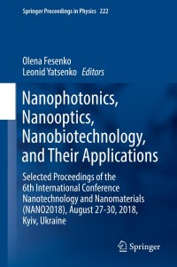 Imagen de portada: Nanophotonics, Nanooptics, Nanobiotechnology, and Their Applications 9783030177546