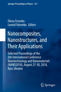 Cover image: Nanocomposites, Nanostructures, and Their Applications 9783030177584