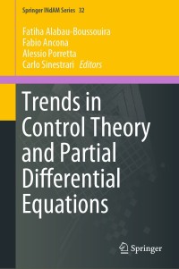 Imagen de portada: Trends in Control Theory and Partial Differential Equations 9783030179489