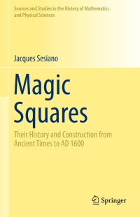 Cover image: Magic Squares 9783030179922