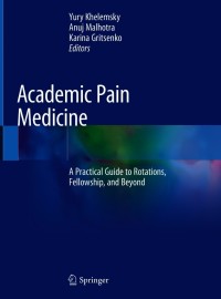 Imagen de portada: Academic Pain Medicine 9783030180041