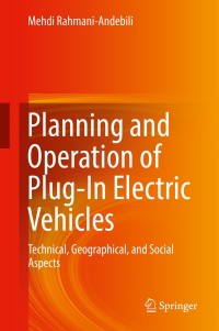 Cover image: Planning and Operation of Plug-In Electric Vehicles 9783030180218