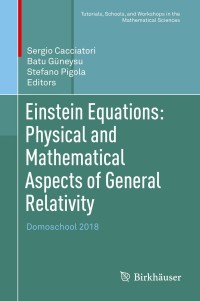 Cover image: Einstein Equations: Physical and Mathematical Aspects of General Relativity 9783030180607