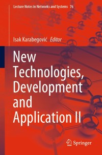 Imagen de portada: New Technologies, Development and Application II 9783030180713