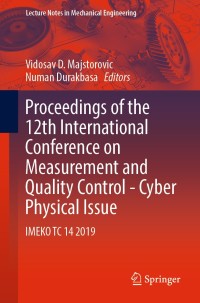 Cover image: Proceedings of the 12th International Conference on Measurement and Quality Control - Cyber Physical Issue 9783030181765