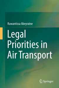 Cover image: Legal Priorities in Air Transport 9783030183905