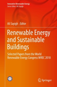 Cover image: Renewable Energy and Sustainable Buildings 9783030184872