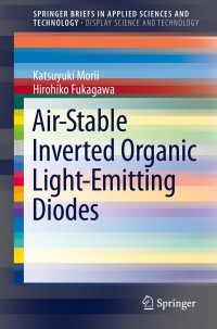 Imagen de portada: Air-Stable Inverted Organic Light-Emitting Diodes 9783030185138