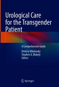 Cover image: Urological Care for the Transgender Patient 9783030185329
