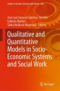 Imagen de portada: Qualitative and Quantitative Models in Socio-Economic Systems and Social Work 9783030185923