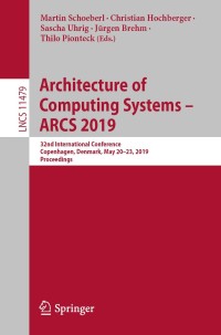 Imagen de portada: Architecture of Computing Systems – ARCS 2019 9783030186555