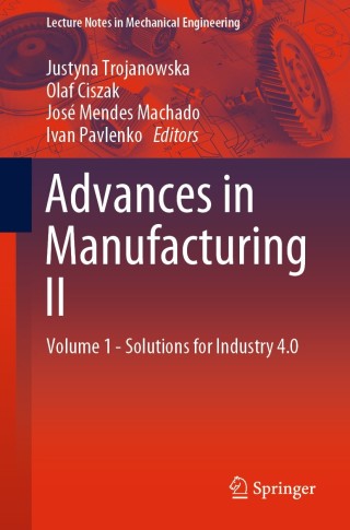 Titelbild: Advances in Manufacturing II 9783030187149
