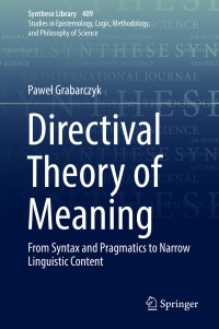 Cover image: Directival Theory of Meaning 9783030187811