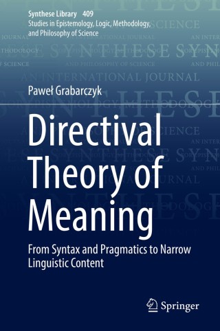 Cover image: Directival Theory of Meaning 9783030187811