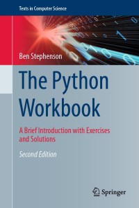 Cover image: The Python Workbook 2nd edition 9783030188726