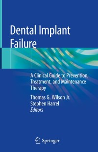 Cover image: Dental Implant Failure 9783030188948