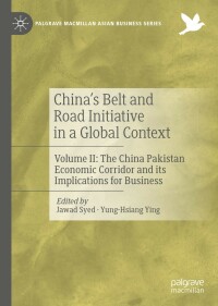 Cover image: China’s Belt and Road Initiative in a Global Context 9783030189587