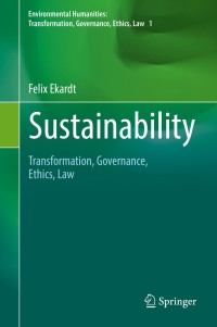 表紙画像: Sustainability 9783030192761