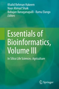 صورة الغلاف: Essentials of Bioinformatics, Volume III 9783030193171