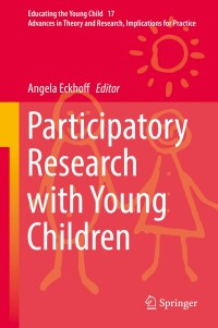 Imagen de portada: Participatory Research with Young Children 9783030193645