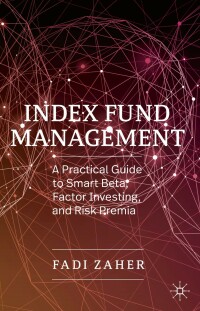 Cover image: Index Fund Management 9783030193997